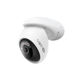 Tapo C560WS, Cámara de Seguridad Exterior Wi‑Fi 6 4K 8 MP, Pan/Tilt 360° AI, Visión Nocturna Color Starlight, Reconocimiento Facial, Zoom Digital 18×, Alarma Luz/Sonido, IP66, Audio Bidireccional