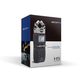 Zoom H5 Grabador Digital Multitraccia de 4 Pistas con Micrófonos Intercambiables, Interfaz USB, Negro