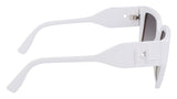 KARL LAGERFELD KL6098S Gafas, Blanco, 52-140-19 Unisex Adulto