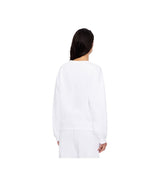 Armani Exchange Studded Icon Sweatshirt Sudadera, Blanco, S para Mujer