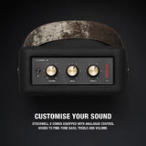 Marshall Stockwell II Bluetooth Altavoz, Negro/ Latón (Exclusivo de amazon)