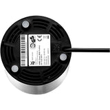 WMF Lono - Espumador de leche de cristal eléctrico, 150-250 ml, 650 W, batidora de frape, pantalla táctil, para espuma de leche caliente y fría, leche caliente, calentador de leche, cacao, chocolate