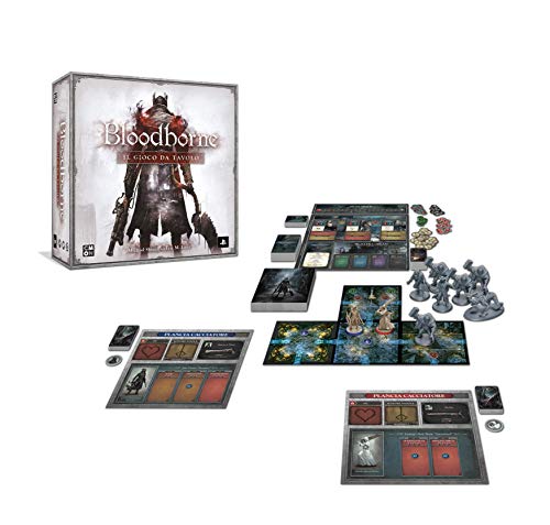Asmodee - Bloodborne: El Juego de Mesa, 1-4 Jugadores, más de 14 años, edición en Italiano