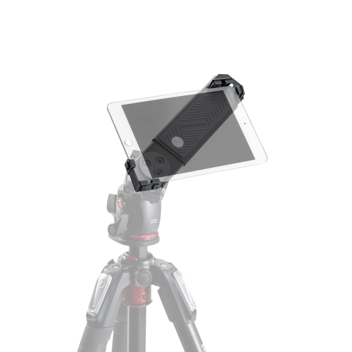 Manfrotto TetherGear Soporte para Tablet 9"-13" - Soporte para Tablet o iPad - Múltiples Puntos de Montaje - Brazo Deslizante Ajustable - MLTSA3301B