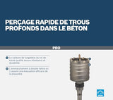 Bosch F 00Y 145 198 - Corona perforadora hueca SDS-max-9-90 x 160 x 290 mm (pack de 1)