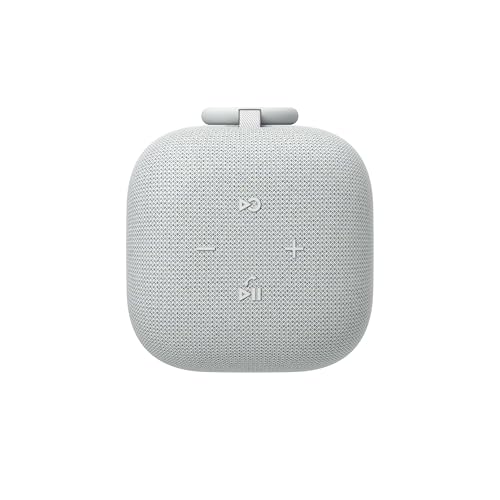 Sony LinkBuds Speaker – Altavoz portátil inalámbrico Bluetooth, IPX4, Resistente al Agua, 25 Horas de batería, Calidad de Llamada nítida, Exteriores, Viajes - Gris Claro