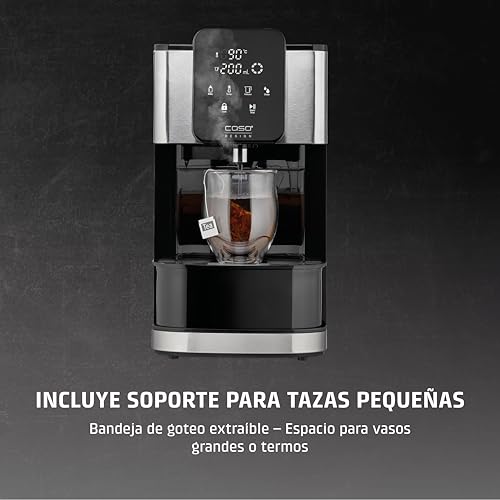 Caso HW 1660 - dispensador de Agua Caliente 4L - hervidor de Agua electrico - Agua Caliente en Segundos - Temperatura 40°C a 100°C - 7 cantidades de Salida - Filtro Antical y Anti Impurezas