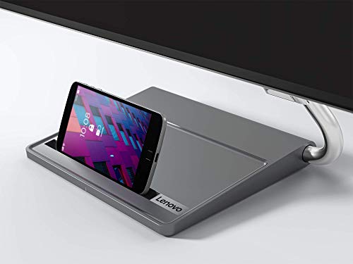Lenovo Qreator 27 - Monitor de 27" 4K UHD (3840x2160 píxeles, IPS, 16:9, 4ms, 1300:1, Puertos DP + HDMI + USB) Regulable en inclinación - Color Gris