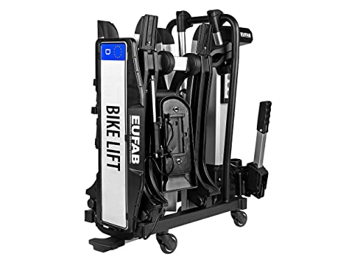 Eufab 11535 portabicicletas Bike Lift para Enganche del Remolque