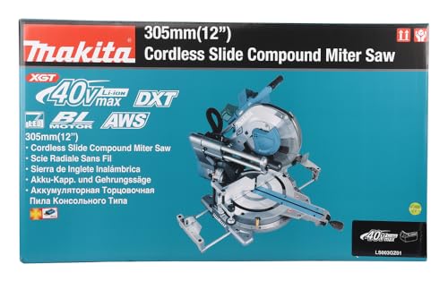 Makita Ingletadora telescópica BL 40Vmax XGT 305mm AWS marca