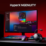 HyperX Cloud Alpha Wireless 2 - Auriculares Gaming inalámbricos con Base RGB, Drivers 53mm, batería hasta 250h, Bluetooth, 2.4GHz, PC, PS4, PS5, Xbox, Switch, Color Negro