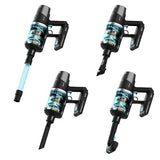 Cecotec Aspiradora sin Cable Escoba Vertical Conga Rockstar 9500 Lunar Pet Flex. 780W, 300aW, Potencia de Succión 30kPa, Autonomía 90mins, Cepillo Hairless, 4 Modos: Eco, Medio, Cepillo Mascotas