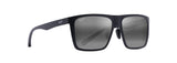 Maui Jim Honokalani Gafas, Matte Black, 57-16-145 Unisex Adulto