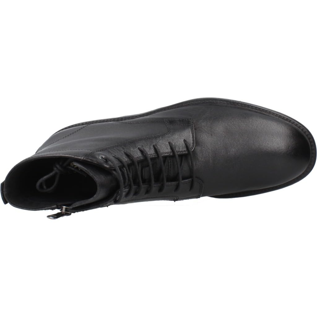 Geox U Tiberio D, Bota de Tobillo Hombre, Black, 41 EU