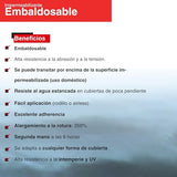 Fischer - Pintura impermeabilizante embaldosable 15L para terrazas, tejados, transitable, Gris