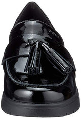 Geox D Arlara A, Mocasines para Mujer, Negro (Black), 40 EU