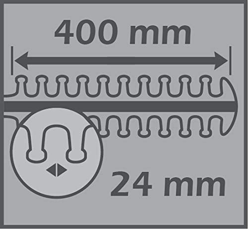IKRA Herramienta multifunción a Gasolina IBKH 33, 4en1, Incl. prolongación, Lima de Cadena y Placa de protección