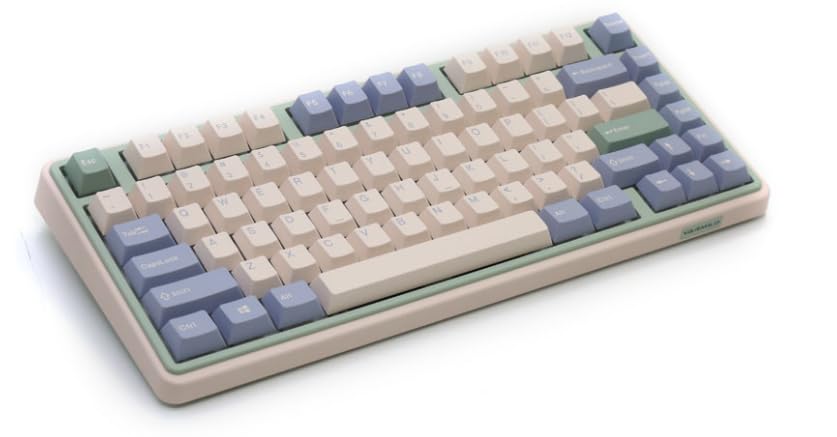 Varmilo VXT81 Eucalyptus Wireless Gaming Tastatur, MX-Brown - US Layout