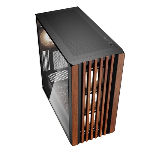 SHARKOON REBEL Rebel C70G RGB RGB Negro. Madera