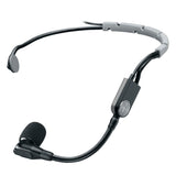 Shure SM35-TQG - Micrófono condensador de diadema inalámbrico para actuaciones con ajuste fácil, paravientos y conector TA4F (TQG) mini de 4 pines Conectar