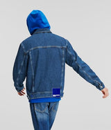 KARL LAGERFELD JEANS, Hombre, Sudadera Con Capucha Y Logo, Ajuste Regular, Negro, L