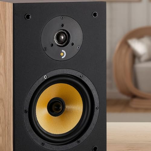 Davis Acoustics Ariane 2 Roble Claro (Light Oak) - Par de Altavoces de 2 vías/2 Altavoces