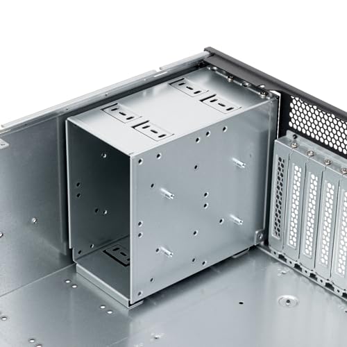 SilverStone Technology RM46-502-I, Chasis con Montura en Rack Intercambiable 4U con zócalos de expansión accesibles Desde la Parte Frontal, SST-RM46-502-I