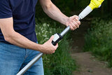 RYOBI - Podadora Telescópica 18V ONE + - Cuchillas Bypass - Capacidad de Corte 32 mm - Cabezal Articulado - Longitud 190 a 270 cm - Se Entrega con Arnés de Hombro (sin Batería ni Cargador) - RY18PLA-0
