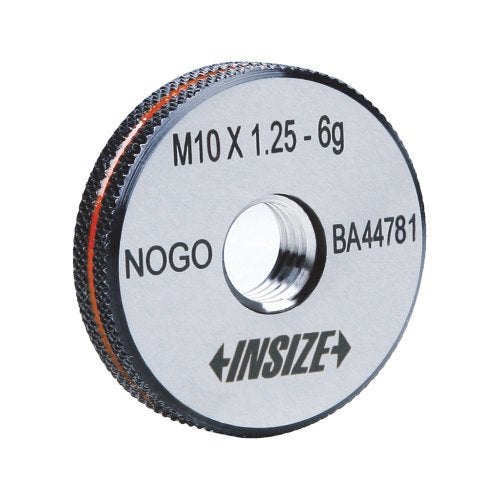 INSIZE 4632-48RN - Anillo métrico de rosca fina, sin anillas, 6 g, ISO1502, M48 x 1,5