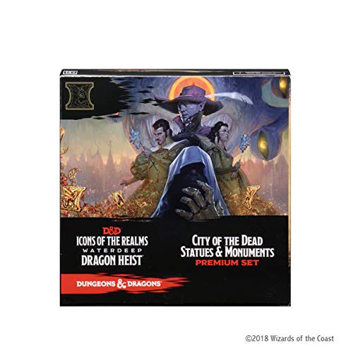 Rubie's WZK73110 D&D Icons of The Realms: Waterdeep Heist Dungeons & Dragons Animales Accesorios, Bayas o Rojo, 4