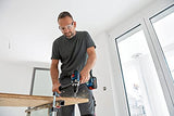 Bosch Professional BITURBO GSR 18V-150 C - Atornillador a batería (18V, 150 Nm, 2200 rpm, conectable, sin batería, en L-BOXX), Azul, solo