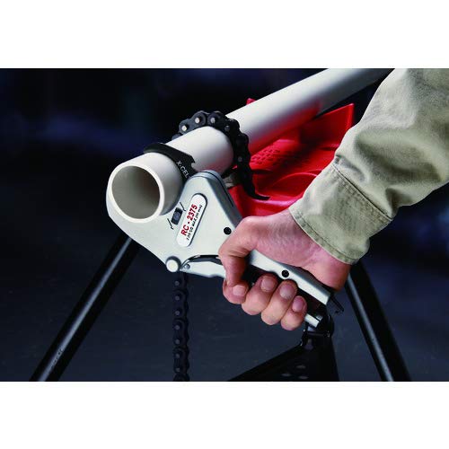 RIDGID 30088 Modelo RC-2375 Cortador de tubos y tuberías plásticas de trinquete, Cortador de tubos de 3 mm a 60 mm