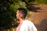 Imperial BluTC Active 2 - Auriculares con Sonido óseo (conducción ósea, Bluetooth 5.3, Memoria de 32 GB, 11 Horas de reproducción, Resistentes al Sudor), Color Negro