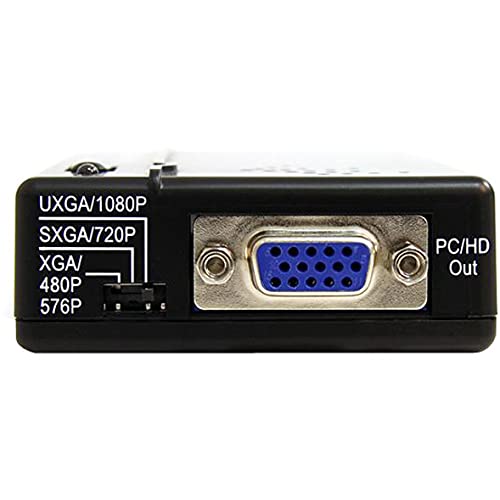 StarTech.com VID2VGATV2 - Adaptador conversor Escalador de S-Video