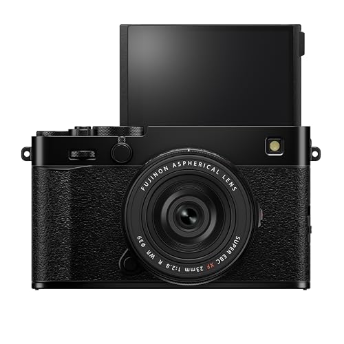 FUJIFILM X-E5 + XF23mm F2.8 R WR Kit con Objetivo Fijo, Negra.