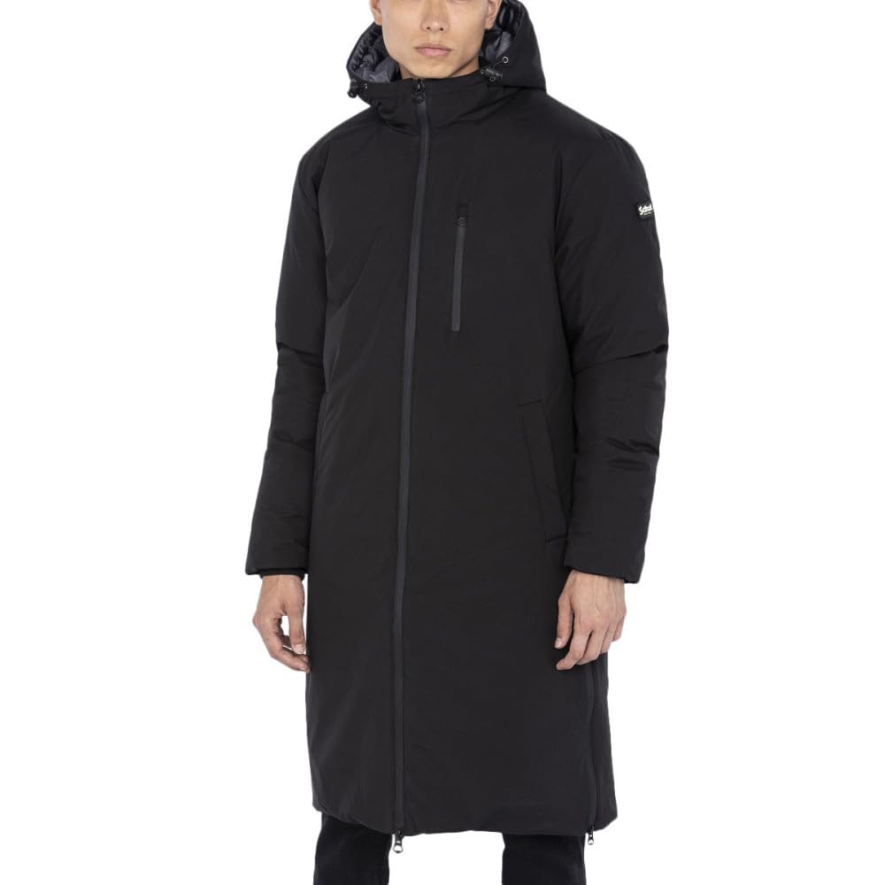 Schott NYC Fargo Manga Larga con Cremallera soldada, Negro, M Unisex Adulto