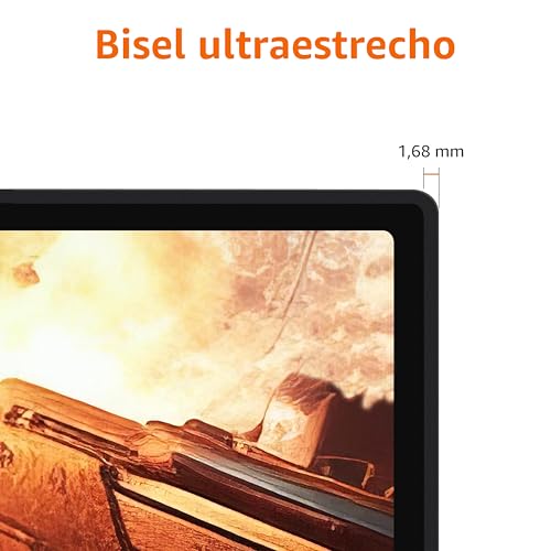 Amazon Basics Monitor para juegos de 24"/61 cm, FHD 1080p, 165 Hz, compatible con VESA, sincronización adaptativa, respuesta de 1 ms, Negro
