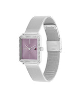 Tommy Hilfiger Reloj De Movimiento De Cuarzo De Dos Manecillas para Mujer con Correa de Malla de Acero Inoxidable Plateada - 1782790