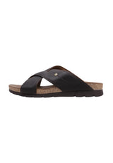 Panama Jack Salman, Sandalia Plana Hombre, Marron C17, 42 EU