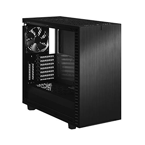 Fractal Design Define 7 Black Brushed Aluminum/Steel E,ATX Silent Modular Dark Tempered Glass Window Mid Tower Computer Case