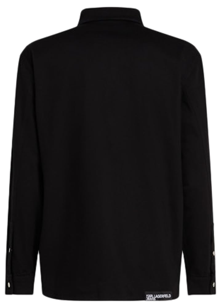 KARL LAGERFELD JEANS, Hombre, Denim Recto, Pierna Recta, Negro Lavado, 2830