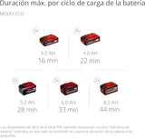 Einhell Aspirador inalámbrico TE-VC 36/30 Li S-Solo Power X-Change (iones de litio, 36 V, ECO/BOOST, depósito de 30 l, manguera incluida, sin batería y cargador)