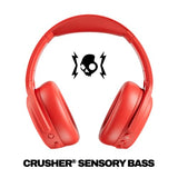 Skullcandy Crusher ANC 2 - Auriculares inalámbricos Bluetooth con Graves multisensoriales, cancelación Activa de Ruido, batería de hasta 60 Horas, micrófono para iPhone Android - Plasma