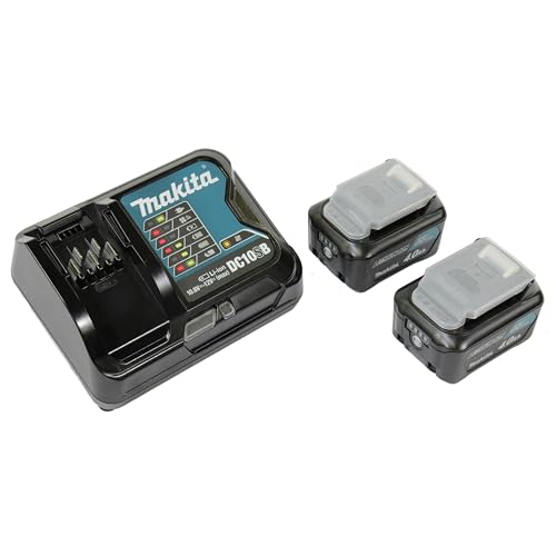 Makita 191L68-0 - Kit de fuente de alimentación (12 V, 2 x 4,0 Ah)