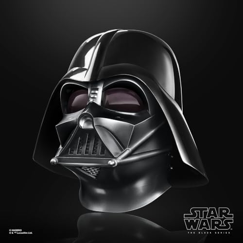 Star Wars - The Black Series - Casco electrónico premium de Darth Vader Obi-Wan Kenobi - Artículo para juego de rol - A partir de 14 años