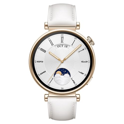 HUAWEI WATCH GT 4 41mm Smartwatch, hasta 7 días de batería, iOS & Android, gestión de calorías, seguimiento profesional de la salud, SpO2, monitoreo de la frecuencia cardíaca, versión española, Blanco