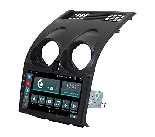 Radio de Coche para Nissan Qashqai 2008-13 con GPS y cámara única de Serie Android GPS Bluetooth WiFi USB Dab+ Touchscreen 9" 8core Carplay AndroidAuto