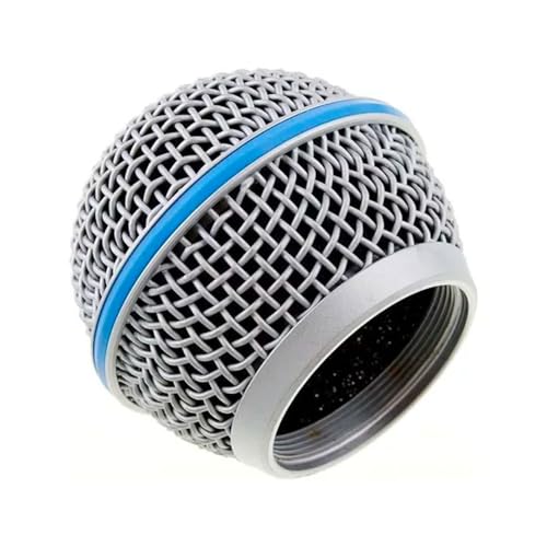 Shure RK 265G - Cesta de repuesto para micrófono Beta 58, color Plateado y Gris