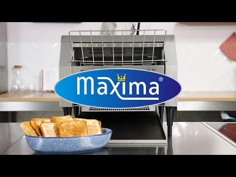 Maxima Tostadora - 450 Rebanadas/h - Velocidad Ajustable - incl Bandeja Recogemigas