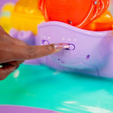 Bright Starts, Sea of Activities: Saltador de Actividades para Bebés de La Sirenita de Disney, con Juguetes Interactivos, Luces y Música, Incluye Princesa Ariel, 6-12 Meses (Azul)